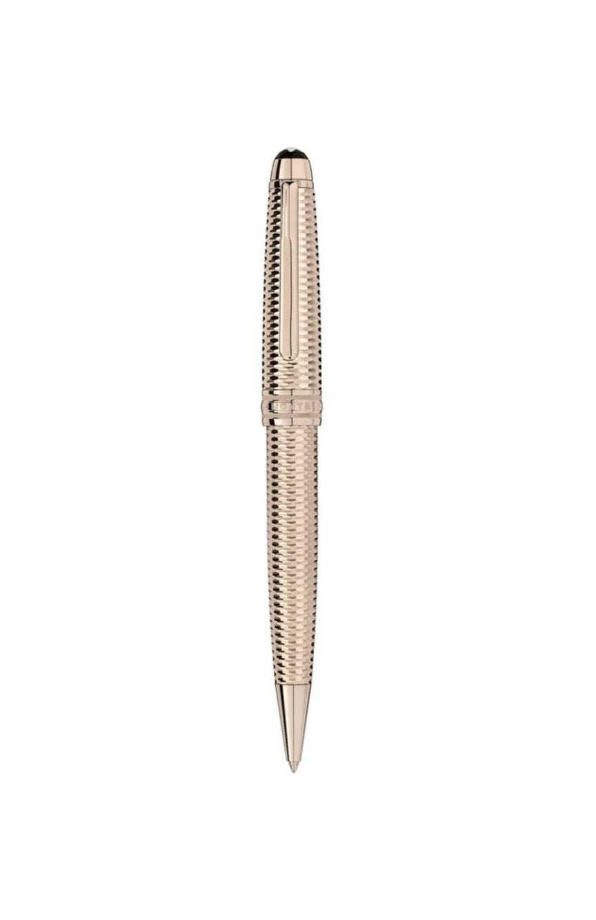 Montblanc Meisterstuck Ballpoint Pen Midsize Sol Geometry Champagne