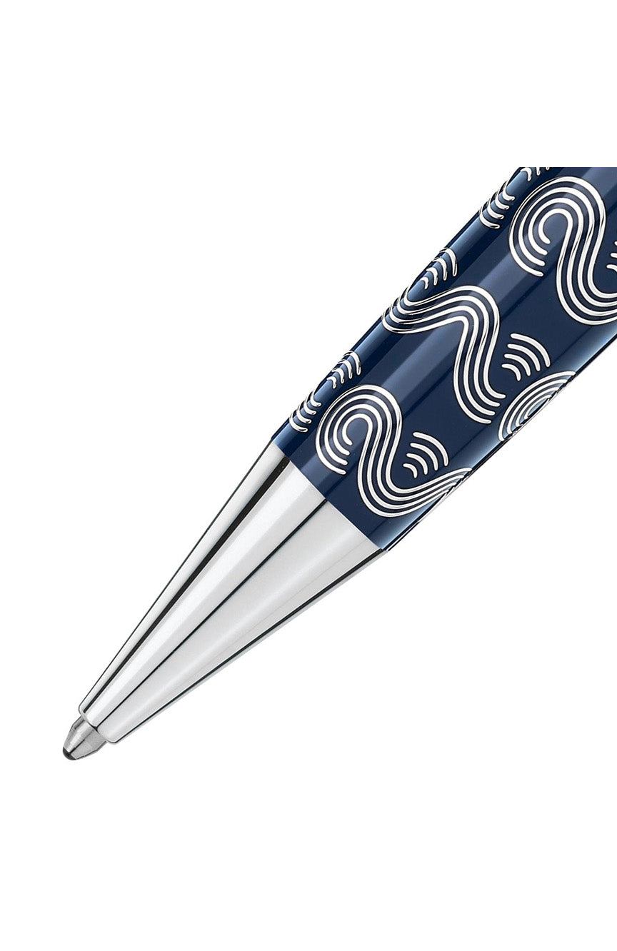 Montblanc Meisterstuck Ballpoint Pen Midsize Sol Around the World in 80 Days