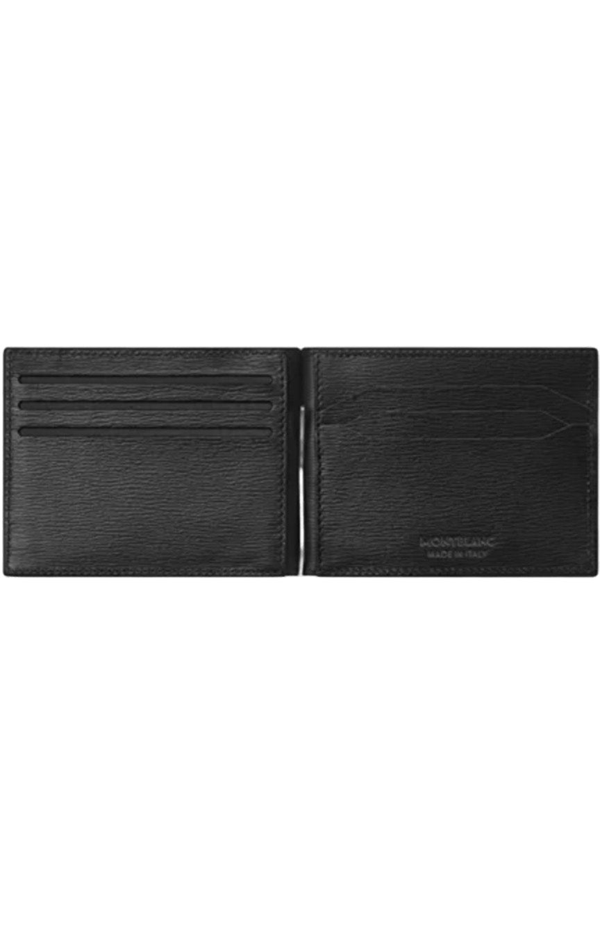 Montblanc Meisterstuck 4810 Wallet 6 cc money clip Black