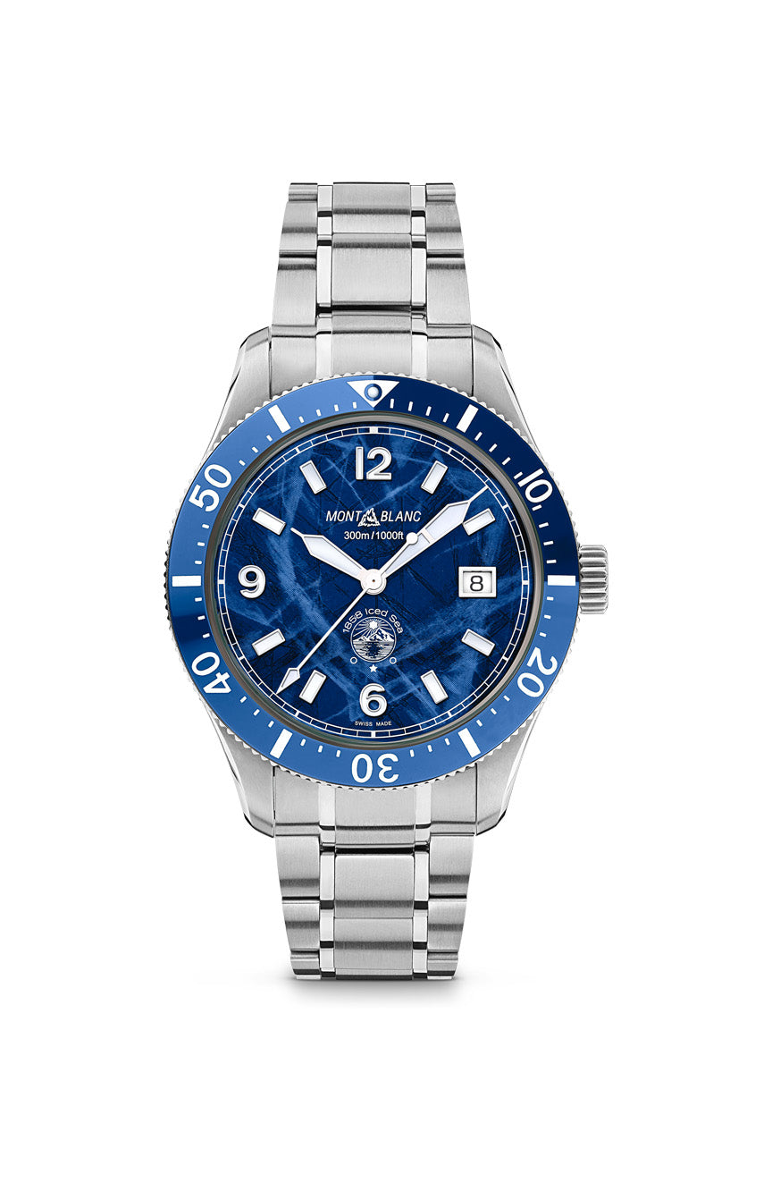 ساعة مونت بلانك 1858 آيسد سي أوتوماتيكية سيراميك