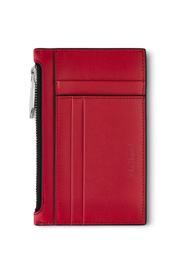 Montblanc Meisterstuck Pocket 8cc with zip Red