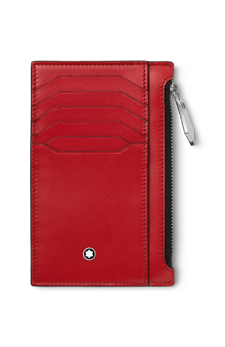 Montblanc Meisterstuck Pocket 8cc with zip Red