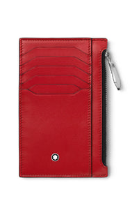 Montblanc Meisterstuck Pocket 8cc with zip Red