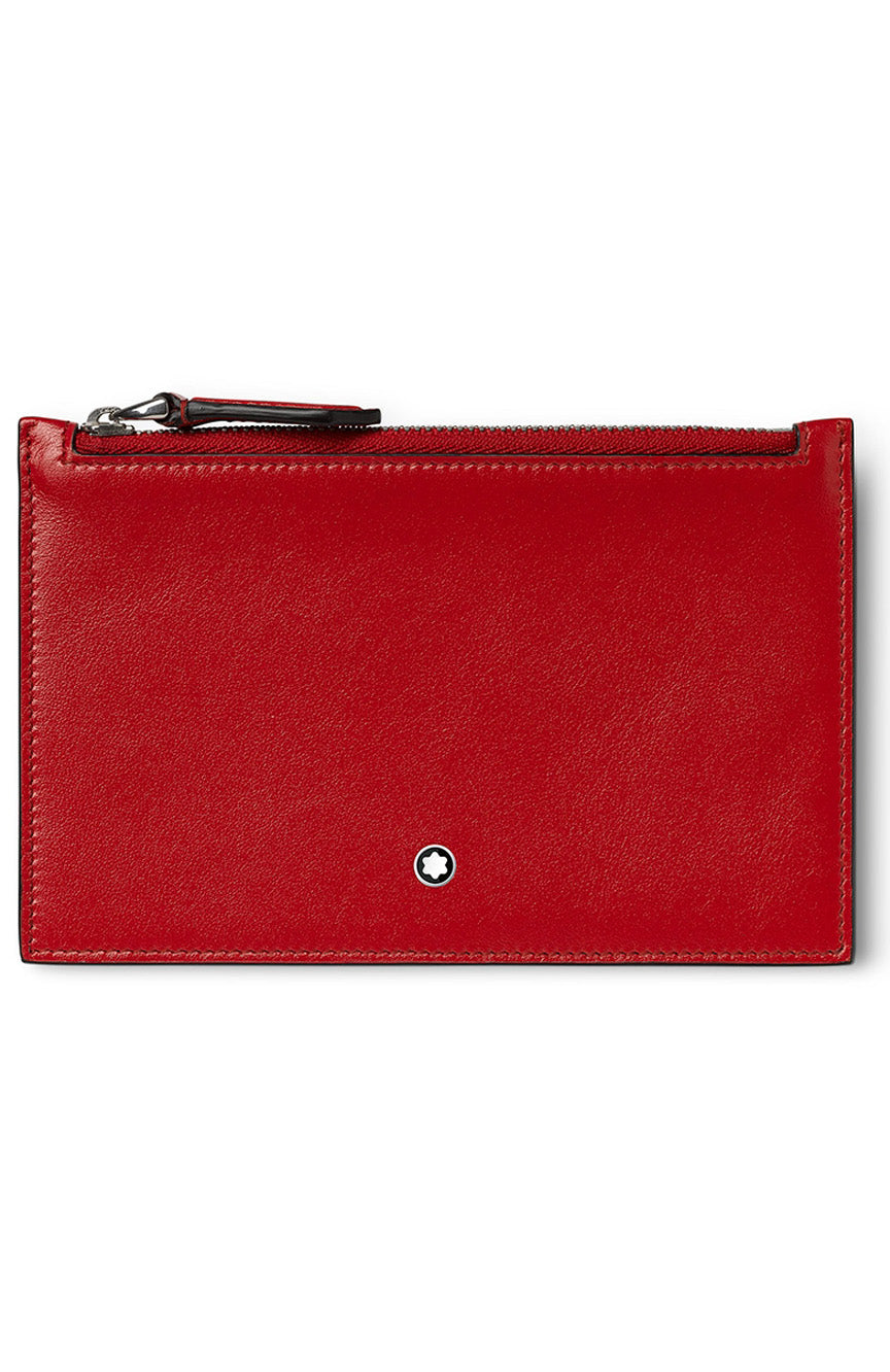 Montblanc Meisterstuck Card Holder Zipped Red
