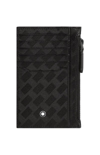 حامل بطاقات مون بلان إكستريم 3.0 بسحاب 8 سم مكعب باللون الأسود