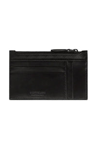 حامل بطاقات مون بلان إكستريم 3.0 بسحاب 8 سم مكعب باللون الأسود