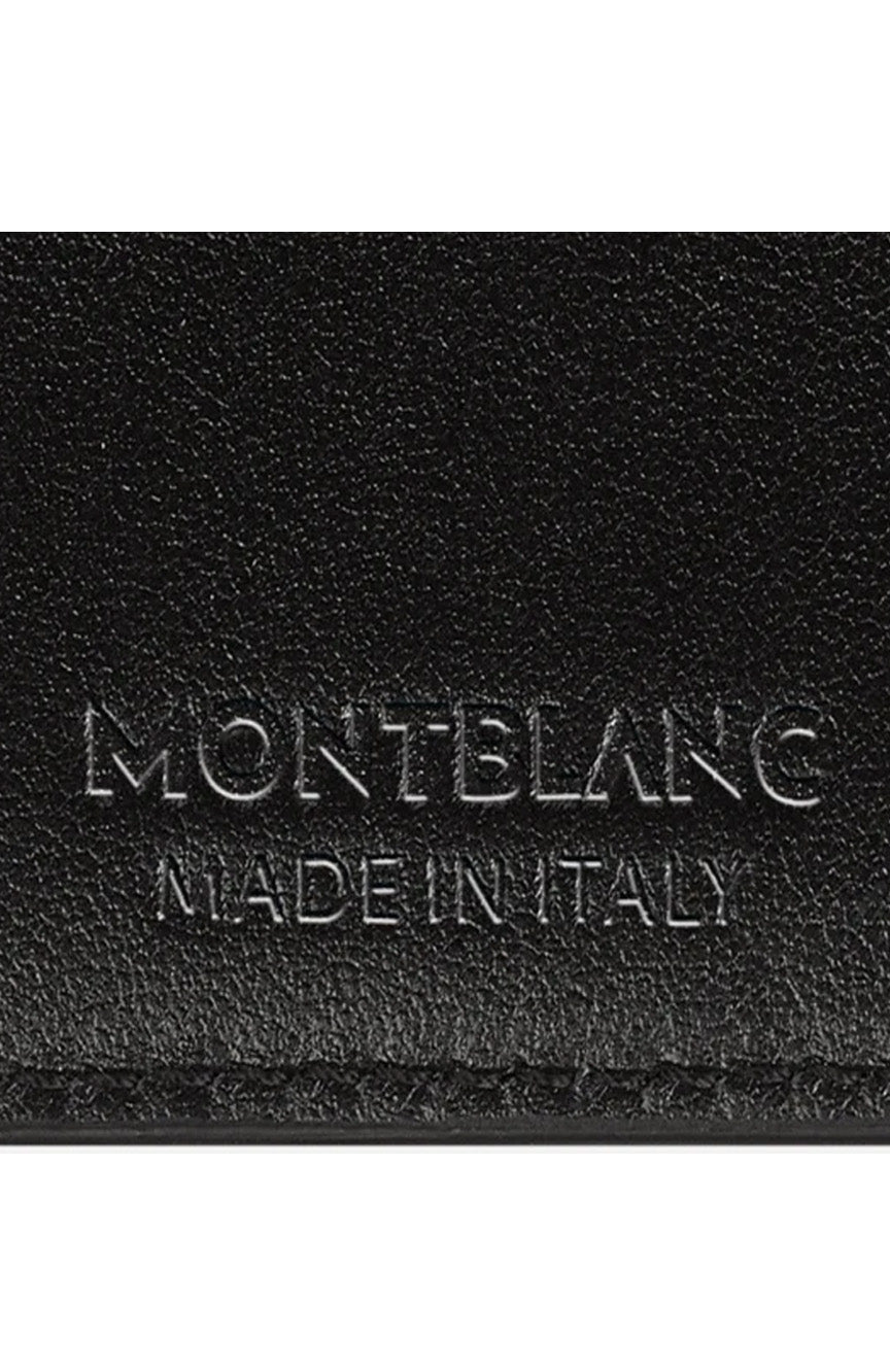 حامل بطاقات مون بلان إكستريم 3.0 بسحاب 8 سم مكعب باللون الأسود