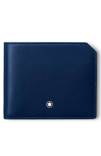 Montblanc Meisterstuck Selection Soft Wallet 6cc Blue