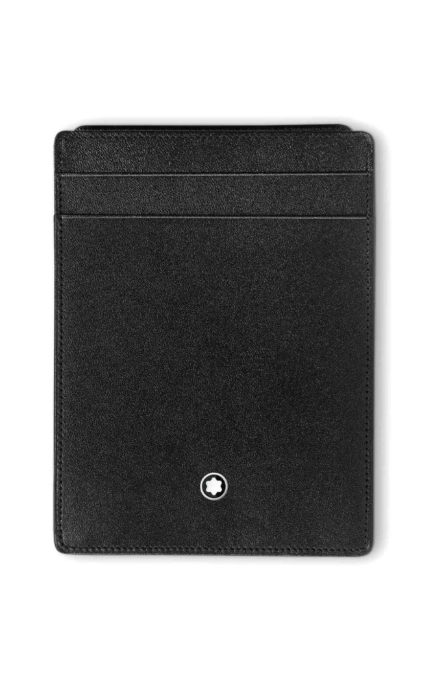 Montblanc Meisterstuck Pocket 4cc ID Card Black New