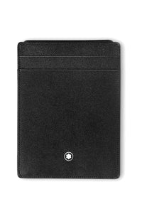 Montblanc Meisterstuck Pocket 4cc ID Card Black New