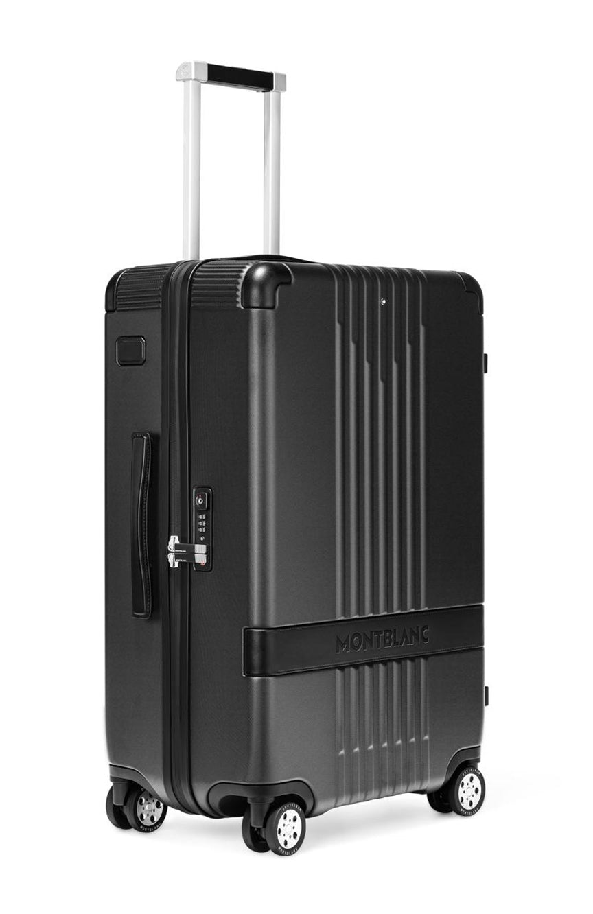 حقيبة مونت بلانك #My4810 ​​ترولي متوسطة الحجم باللون الأسود جديدة