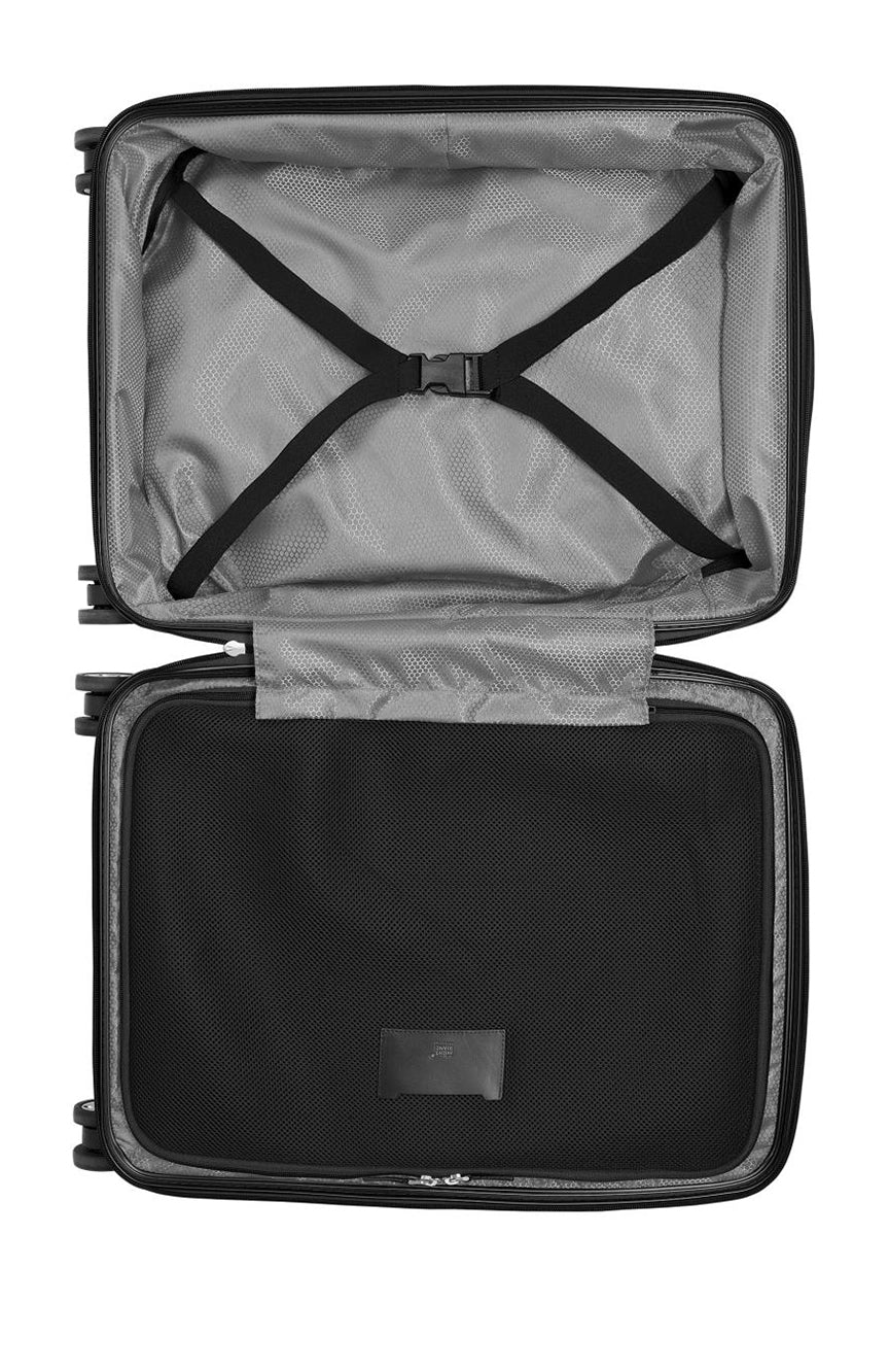 حقيبة مونت بلانك #My4810 ​​ترولي كابينة مع جيب باللون الأزرق جديدة