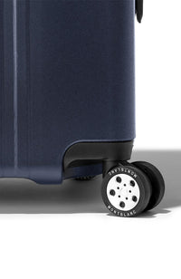 حقيبة مونت بلانك #My4810 ​​ترولي كابينة مع جيب باللون الأزرق جديدة