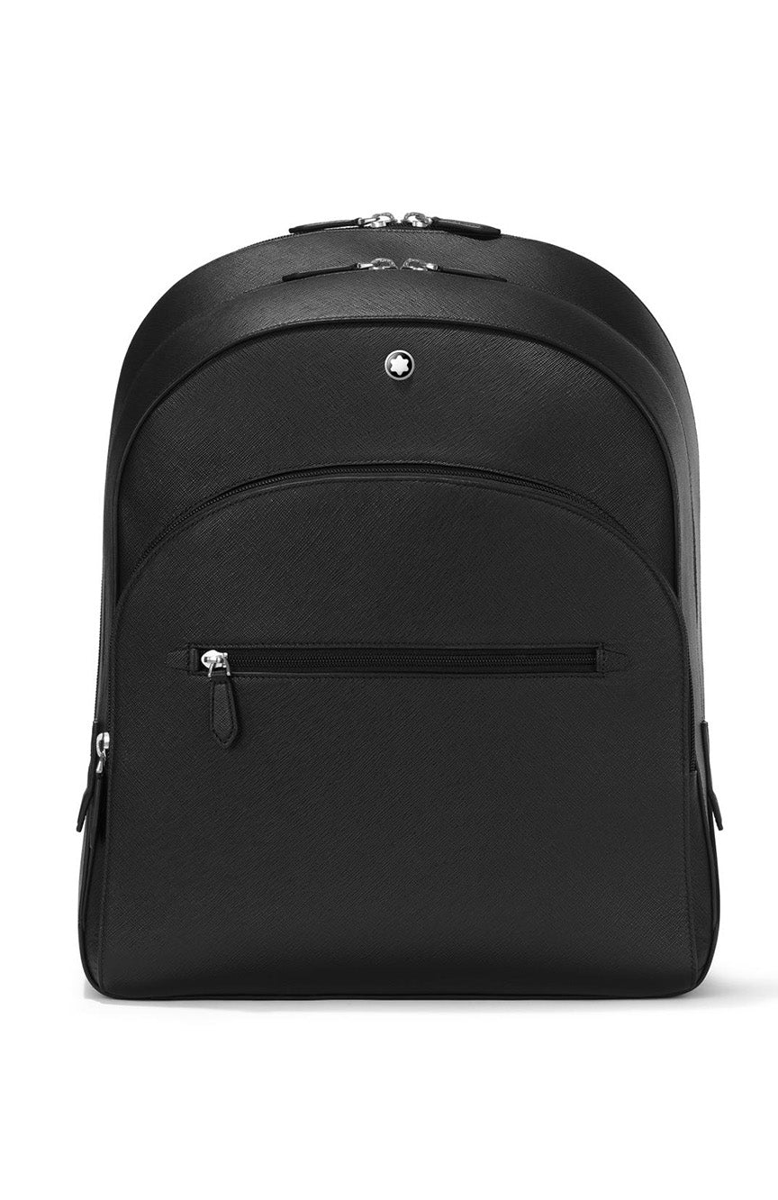 حقيبة ظهر Montblanc Sartorial كبيرة بثلاثة أقسام باللون الأسود