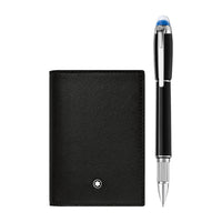 مجموعة مونت بلانك مع قلم Starwalker Fine Liner وحامل بطاقات العمل Montblanc Sartorial