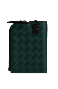 حامل بطاقات Montblanc Extreme 3.0 بسعة 3 سم مكعب وسحاب باللون الأخضر البريطاني