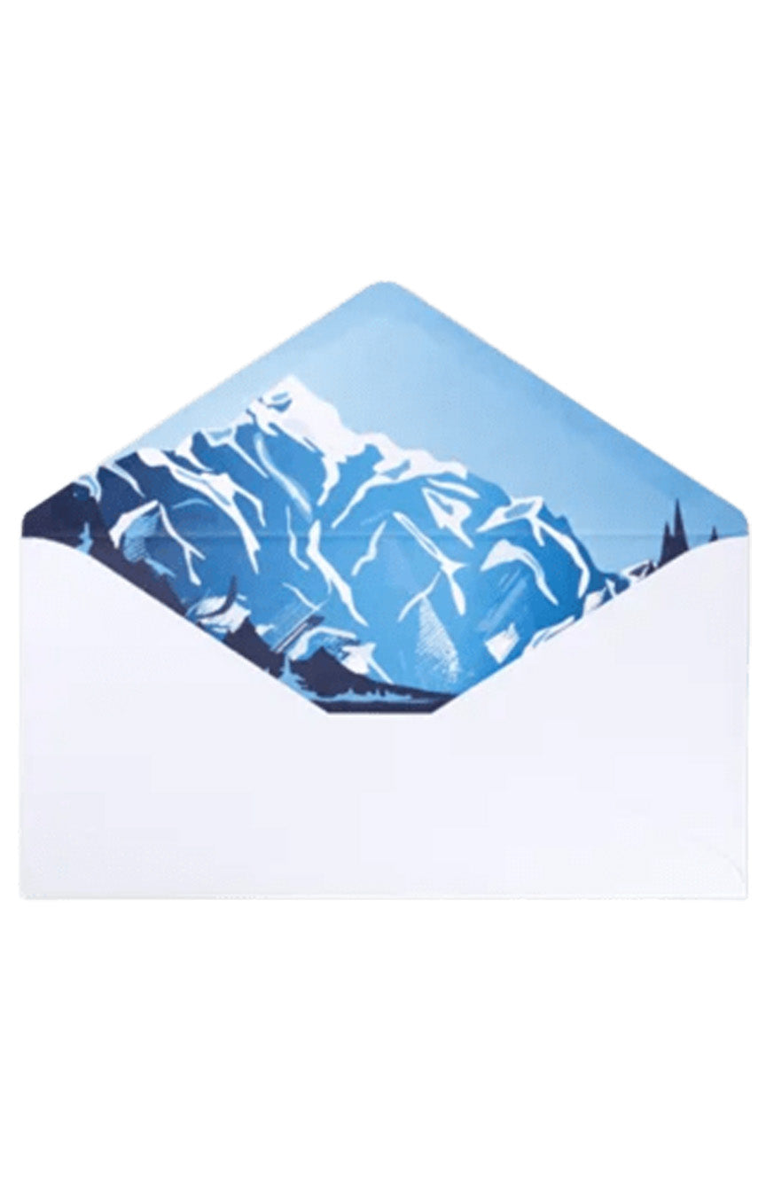 أوراق ومظاريف مونت بلانك A4 مطبوعة على الجبال