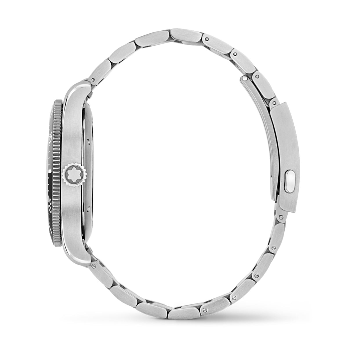 ساعة مونت بلانك 1858 آيسد سي أوتوماتيكية بمينا رمادية وتاريخ