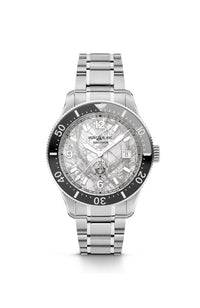 ساعة مونت بلانك 1858 آيسد سي أوتوماتيكية بمينا رمادية وتاريخ