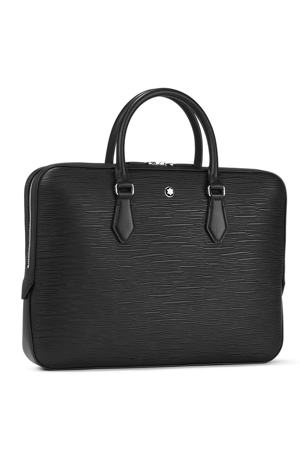 حافظة مستندات مونت بلانك مايسترستاك 4810 رفيعة باللون الأسود