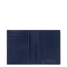 Montblanc Meisterstuck Card Holder 4cc Ink Blue