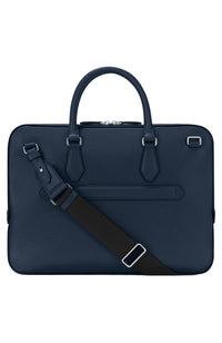 حافظة مستندات مونت بلانك سارتوريال رفيعة باللون الأزرق