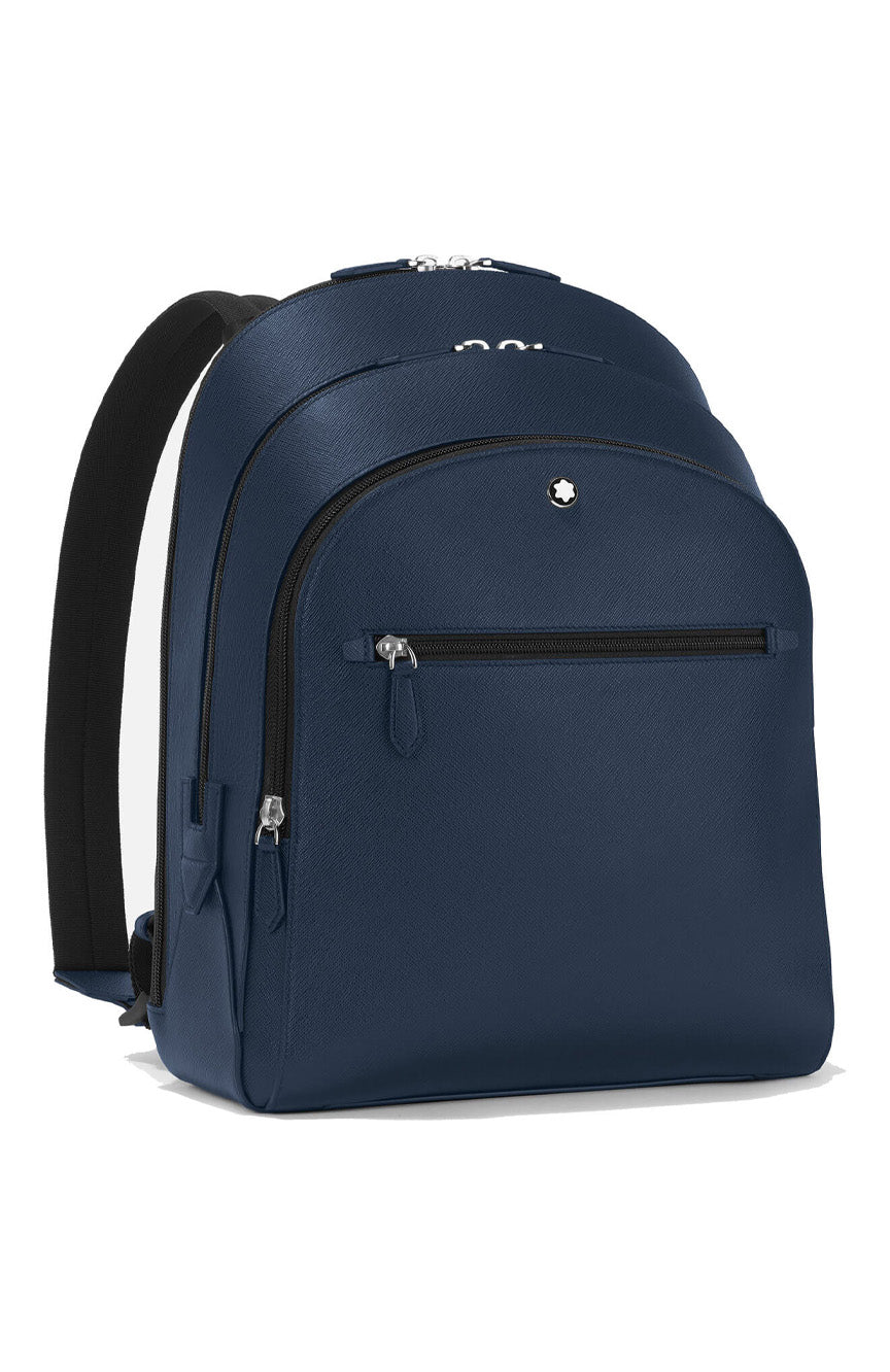 Montblanc Sartorial Backpack Medium 3 Compartment Ink blue
