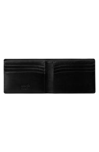 محفظة مونت بلانك مايسترستاك 6cc باللون الأسود