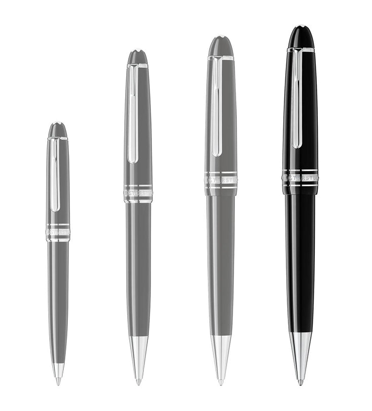 قلم حبر جاف مونت بلانك 161 مايسترستاك بلاتينيوم لاين