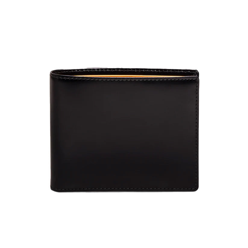 Ettinger Bridle Hide Billfold Wallet W. 6 C/C Black/London Tan