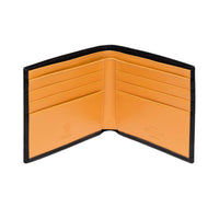 Ettinger Bridle Hide Billfold Wallet W. 6 C/C Black/London Tan