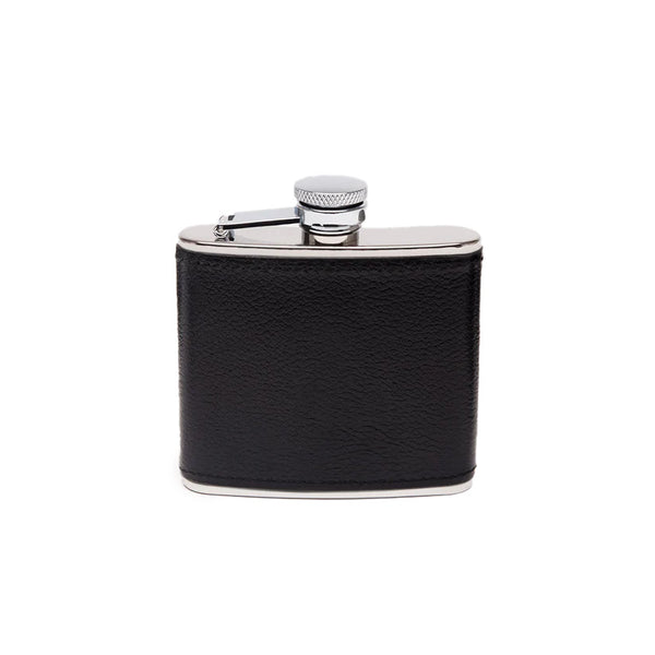 Ettinger Capra 4Oz Captive Top Flask W. Funnel Black