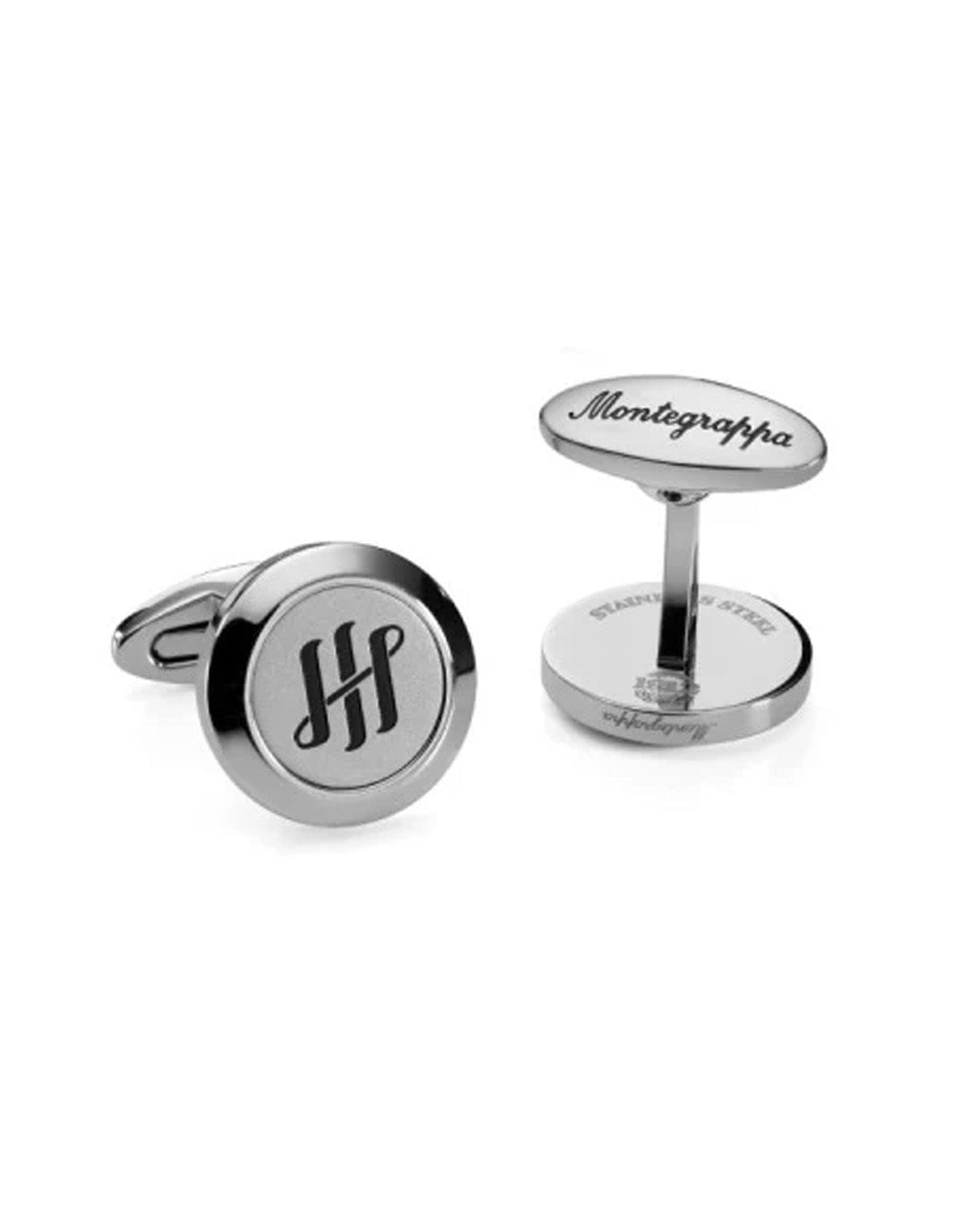 Montegrappa Classico "Ambigram" Cufflinks Steel