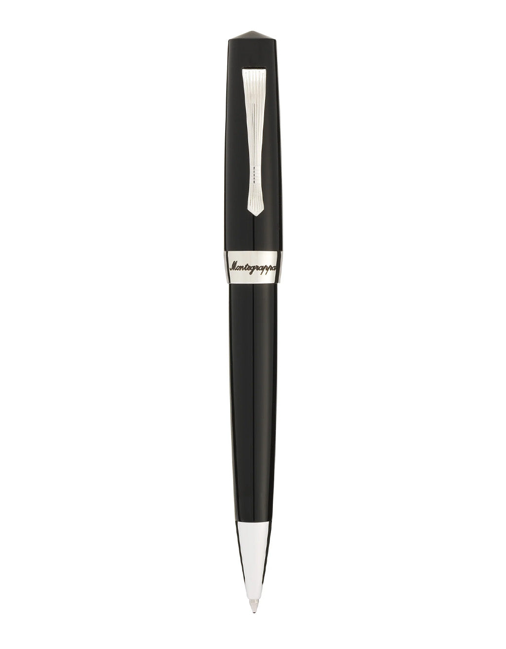Montegrappa Elmo 02 Ballpoint Pen, Jet Black