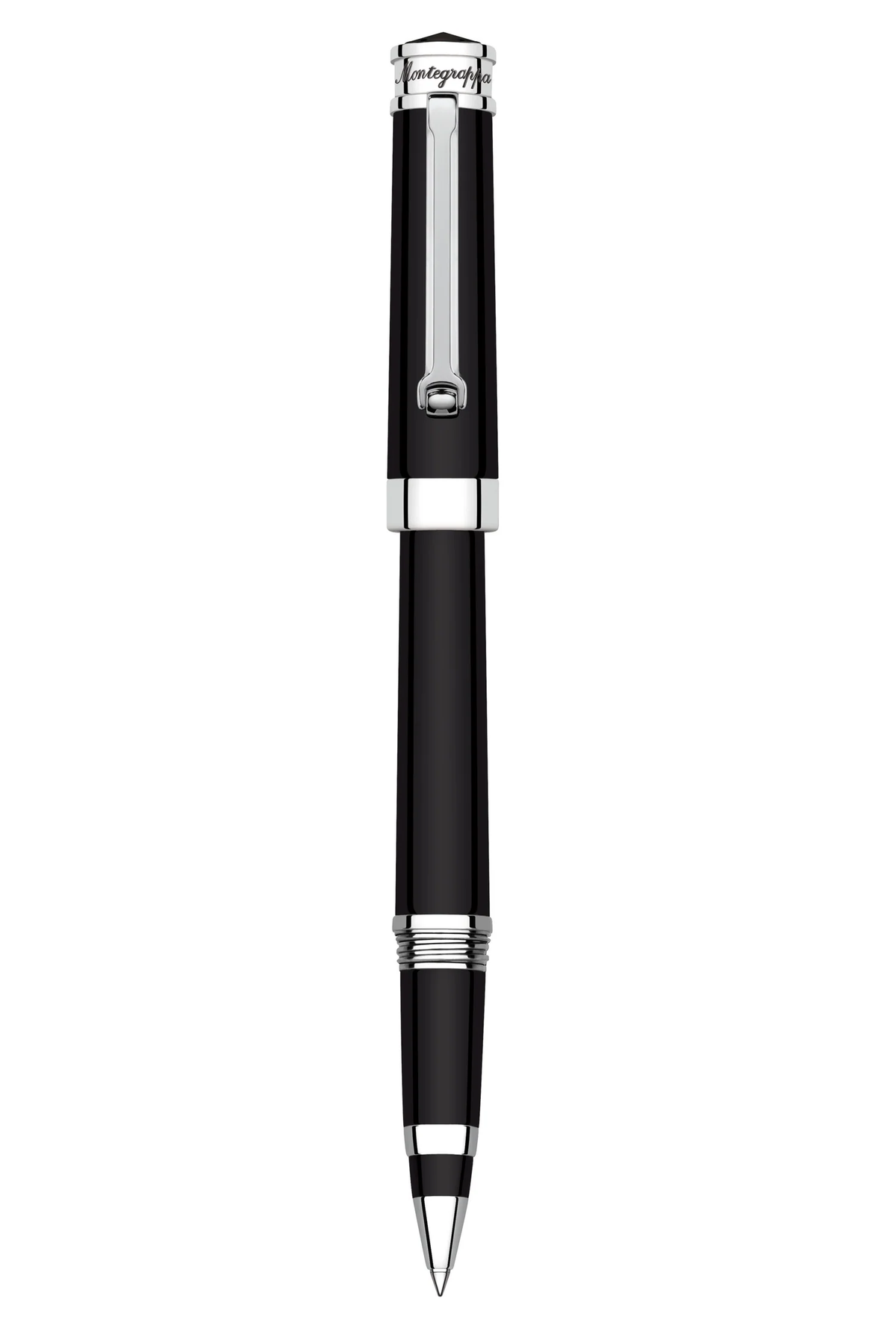 Montegrappa Parola Rollerball Pen, Solid Black
