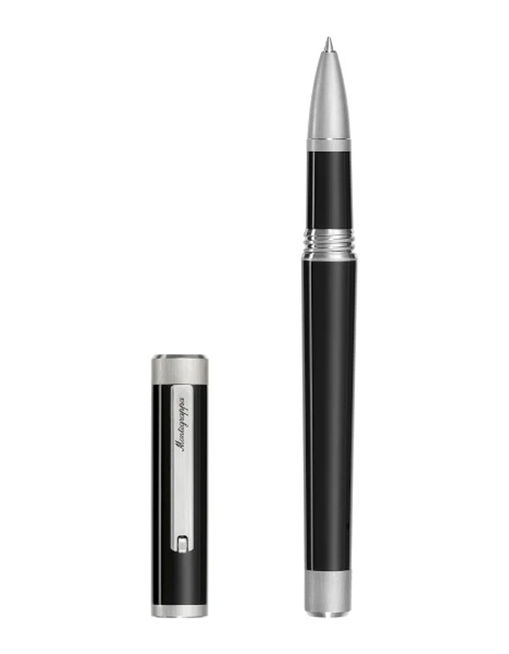 Montegrappa Zero Rollerball Pen, Palladium IP