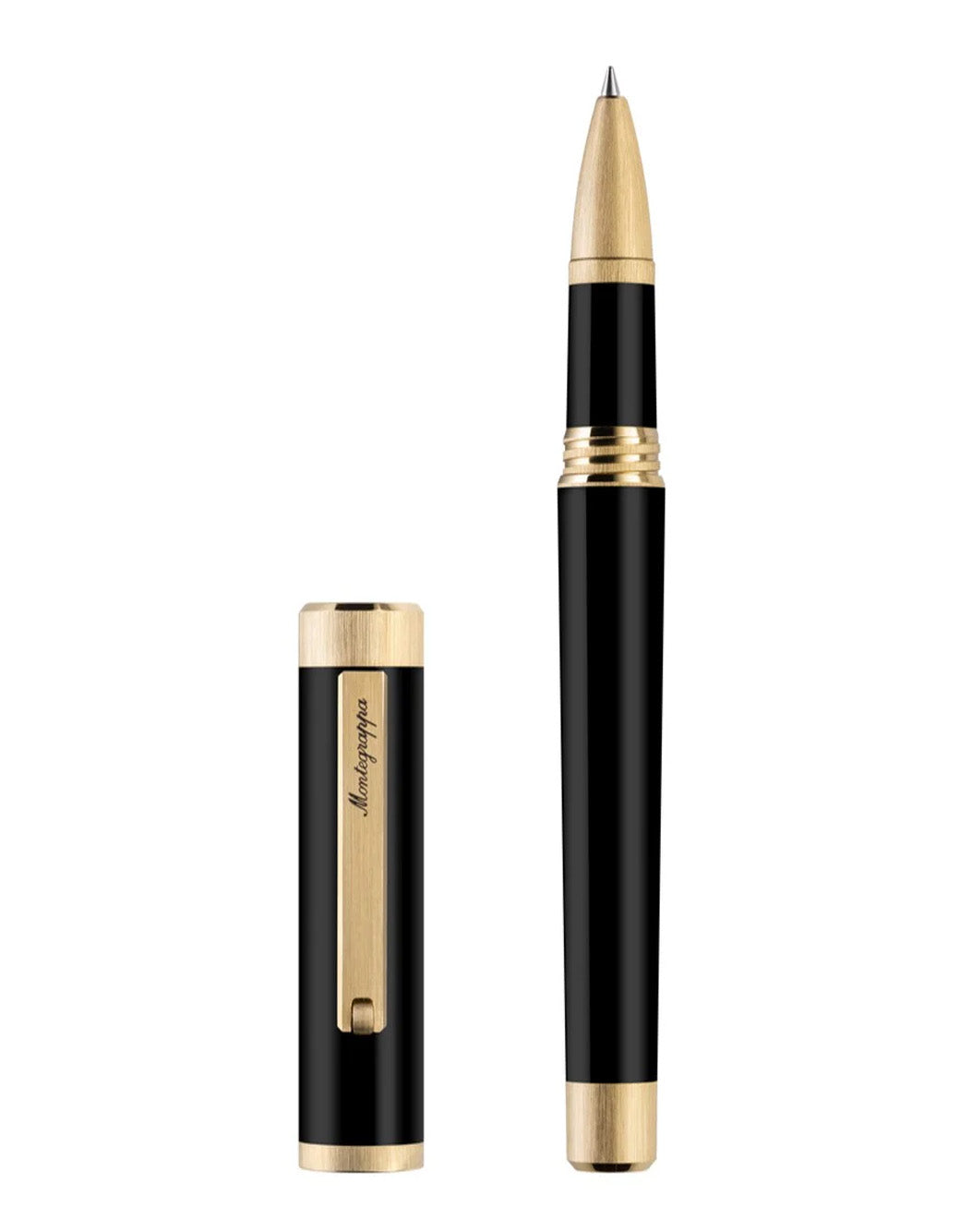 Montegrappa Zero Rollerball Pen, Yellow Gold IP