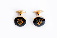Dunhill Cufflinks Cadogan 18Mm Nvy Pgp
