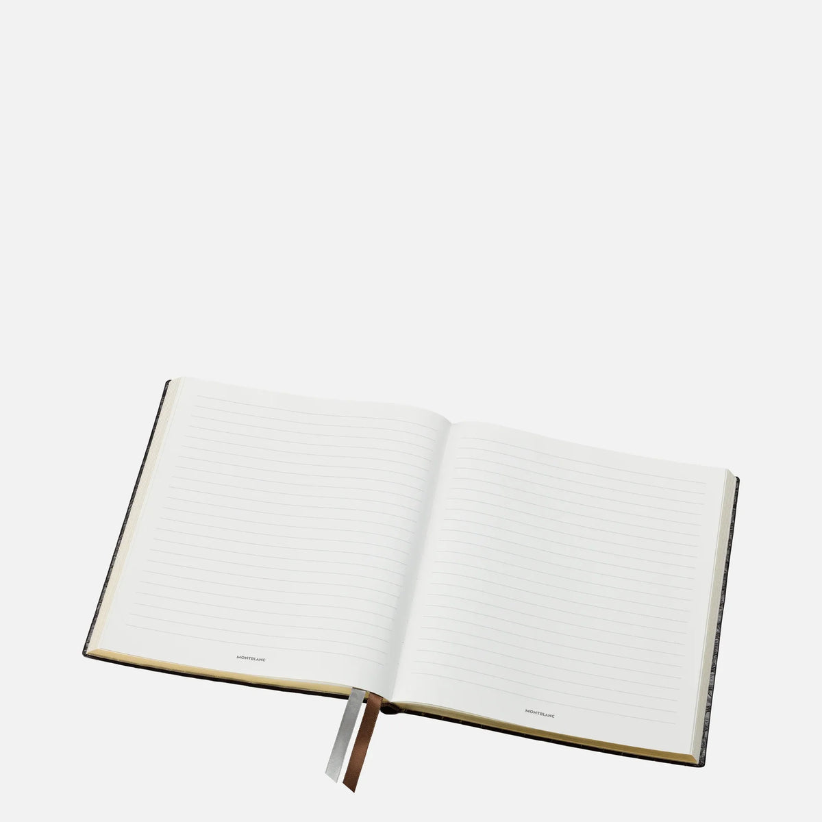 دفتر ملاحظات مونت بلانك رقم 149 مطبوع عليه شعار كروكو، مبطن باللون البني غير اللامع