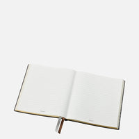 دفتر ملاحظات مونت بلانك رقم 149 مطبوع عليه شعار كروكو، مبطن باللون البني غير اللامع