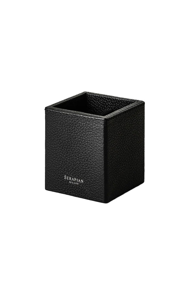 Serapian Pen Pot Sartoriale Cachemire Black