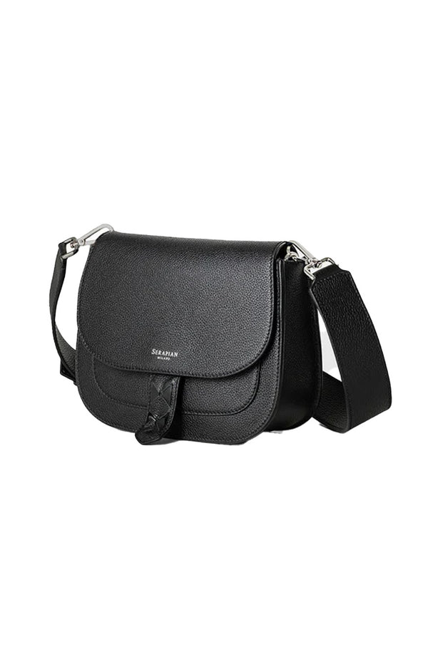 Serapian  Luna Crossbody Rugiada Black