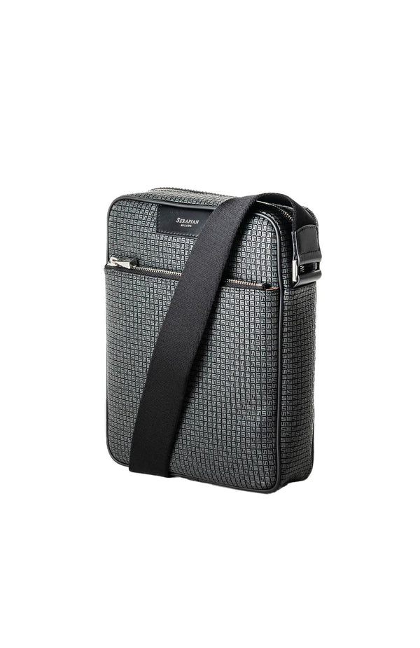 Serapian North/South Envelope Stepan Sust Asphalt/Black