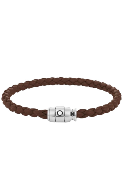 Montblanc Bracelet Medium, Soft Leather, Fauve Brown