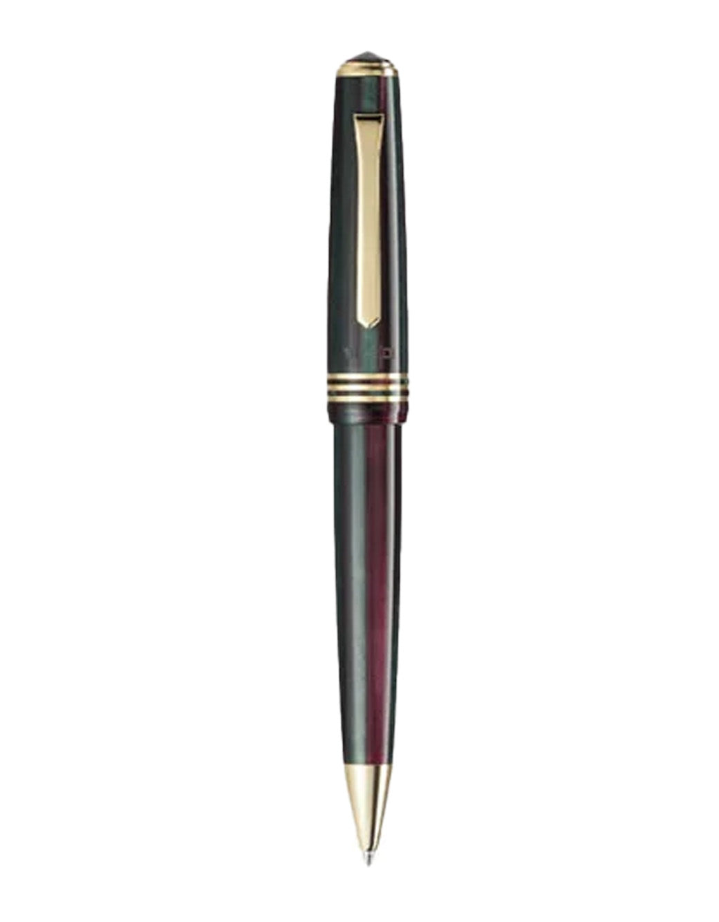 Tibaldi Zazou Green Resin Ballpoint Pen