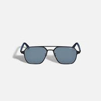 Montblanc Squared Sunglasses With Black Metal Frame