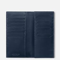 Montblanc Meisterstuck Long Wallet 15 cc Ink Blue
