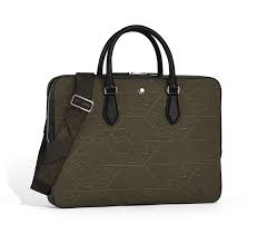 Montblanc 4810 jacquard thin document case