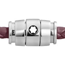 Montblanc Rings Bracelet in Soft Leather