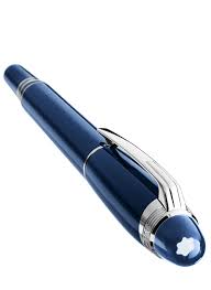 Montblanc STARWALKER BLUE PLANET PRECIOUS RESIN FOUNTAIN PEN